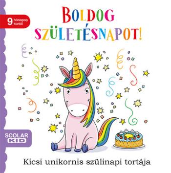 Boldog születésnapot! - Kicsi unikornis szülinapi tortája 1.Kép