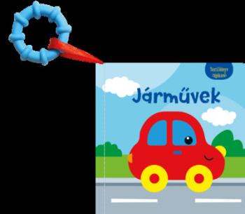 Textilkönyv rágókával - Járművek 1.Kép
