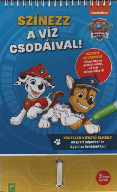 Színezz a víz csodáival! - Mancs őrjárat - Varázsecsettel