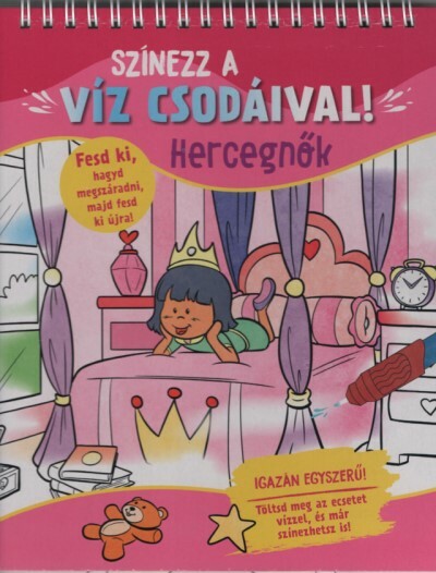 Színezz a víz csodáival! - Hercegnők - Varázsecsettel