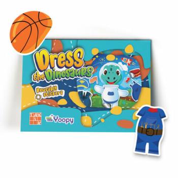 Dress the Dinosaurs - Reusable stickers 1.Kép