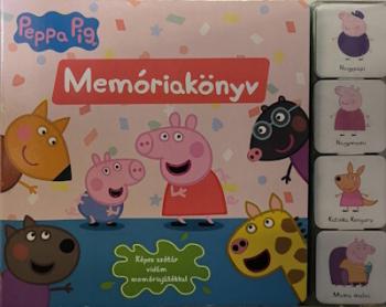 Peppa Malac: Memóriakönyv - 40 memóriakártyával 1.Kép