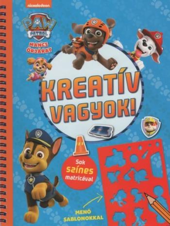 Mancs Őrjárat: Kreatív vagyok! - Sok színes matricával 1.Kép