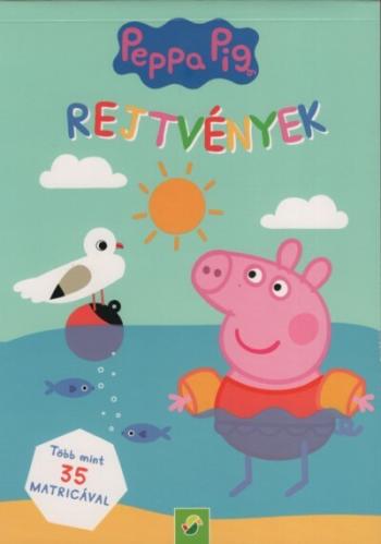 Peppa Malac: Rejtvények - Több mint 35 matricával 1.Kép