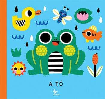 Színek a babának: A tó - Zizegő textilkönyv rágókával 1.Kép