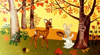 Hova futsz te kicsi őz - Diafilm 1.Kép