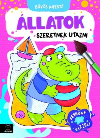 Bűvös Kifestő - Állatok szeretnek utazni 1.Kép