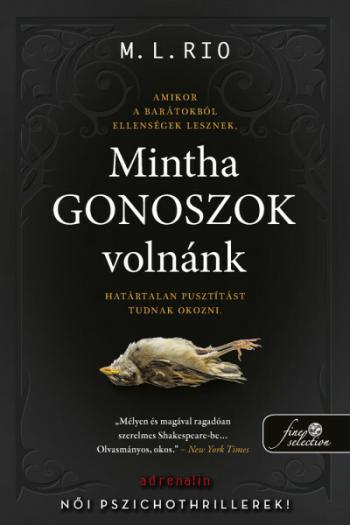 Mintha gonoszok volnánk (madaras borító) 1.Kép