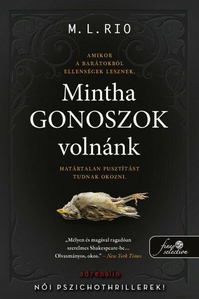 Mintha gonoszok volnánk (madaras borító)