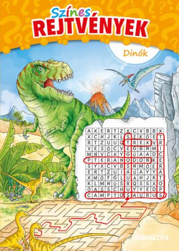 Színes rejtvények - Dinók 1.Kép