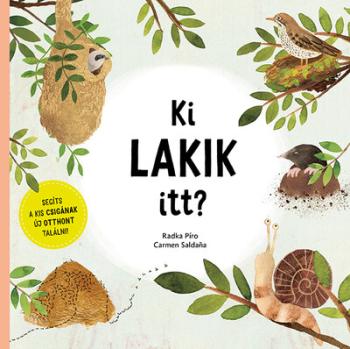 Ki lakik itt? - Segíts a kis csigának új otthont találni! 1.Kép