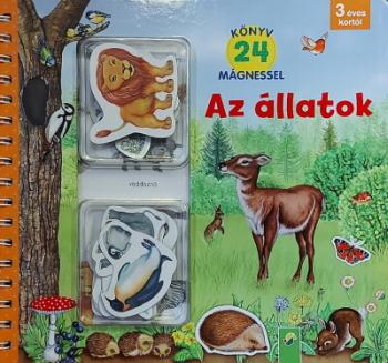 Az állatok - Könyv 24 mágnessel - 3 éves kortól 1.Kép
