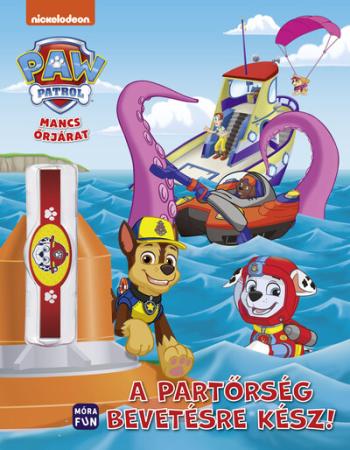 Mancs őrjárat: A partőrség bevetésre kész! - Ajándék, Marshall képével ellátott szilikon karkötővel 1.Kép