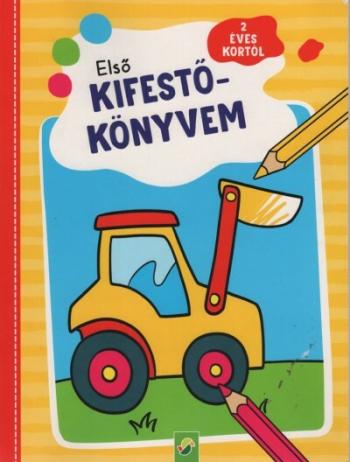 Első kifestőkönyvem - 2 éves kortól (Járműves) 1.Kép