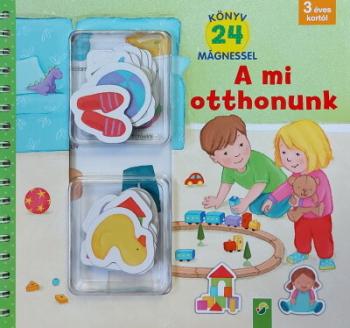 A mi otthonunk - Könyv 24 mágnessel - 3 éves kortól 1.Kép