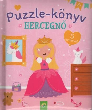 Puzzle-könyv: Hercegnő - 5 kirakóval 1.Kép