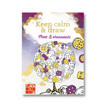 Keep calm + draw - Trees + ornaments 1.Kép