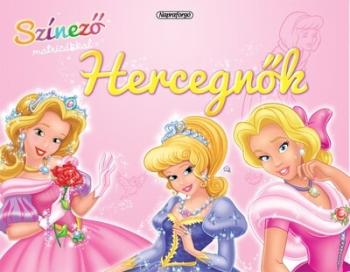 Színező matricákkal - Hercegnők 1.Kép
