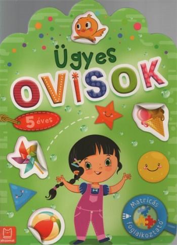 Matricás foglalkoztató - Ügyes ovisok 5 éves  1.Kép