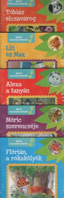 Mesék állatkölykökről: 5 mini mesekönyv 1.Kép