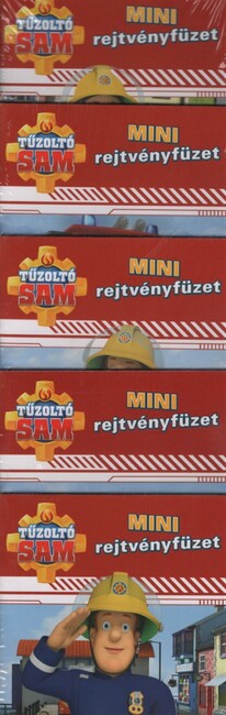 Tűzoltó Sam: Mini rejtvényfüzet - 5 minikönyv 1.Kép