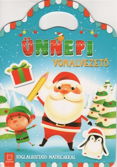 Ünnepi vonalvezető - Foglalkoztató matricákkal §K