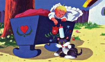 Cili cica a Tejúton - Diafilm 1.Kép