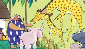 Óvoda az őserdőben - Diafilm 1.Kép