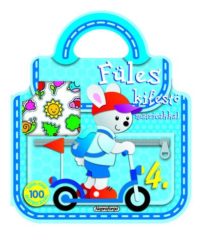 Füles kifestő matricákkal 4. - Roller