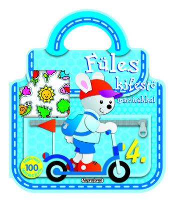 Füles kifestő matricákkal 4. - Roller 1.Kép