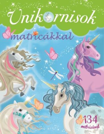 Unikornisok matricákkal - Zöld 1.Kép