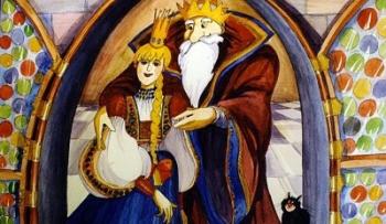 Szélike és János királyfi /Diafilm 1.Kép