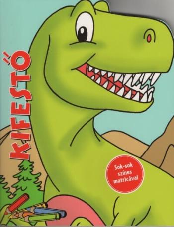 Kifestő - Sok-sok színes matricával (dinós) 1.Kép