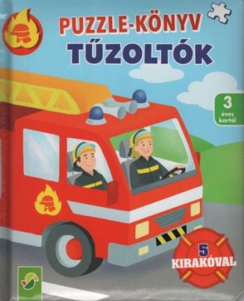 Puzzle-könyv: Tűzoltók - 5 kirakóval 1.Kép