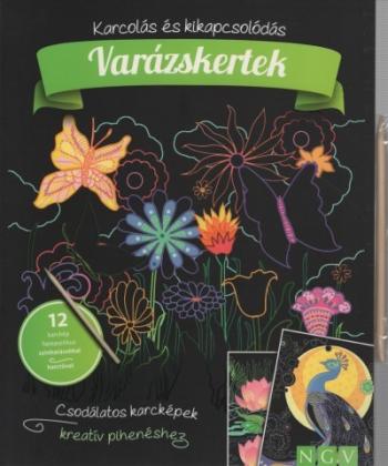 Varázskertek - Karcolás és kikapcsolódás - 12 karckép fantasztikus színhatásokkal, karctűvel 1.Kép