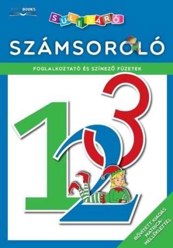 Számsoroló - Foglalkoztató és színező füzetek - Suliváró (bővített kiadás) 1.Kép