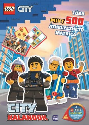 Lego City: City kalandok - Több mint 500 áthelyezhető matrica! 1.Kép