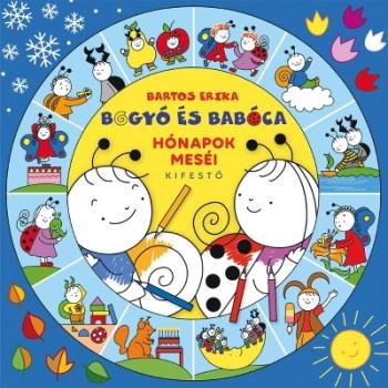 Bogyó és Babóca hónapok meséi-kifestő 1.Kép