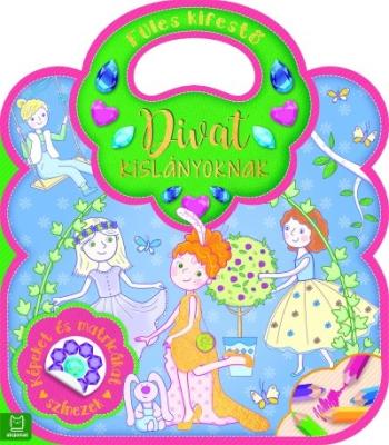 Füles kifestő - Divat kislányoknak 1.Kép