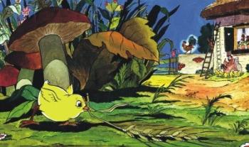 A huncut kis csibe - Diafilm 1.Kép