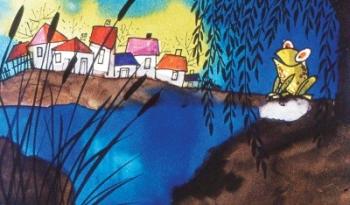 A világszép kecskebéka /Diafilm 1.Kép