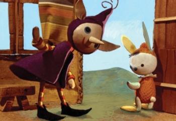 Mazsola fürdik /Diafilm 1.Kép