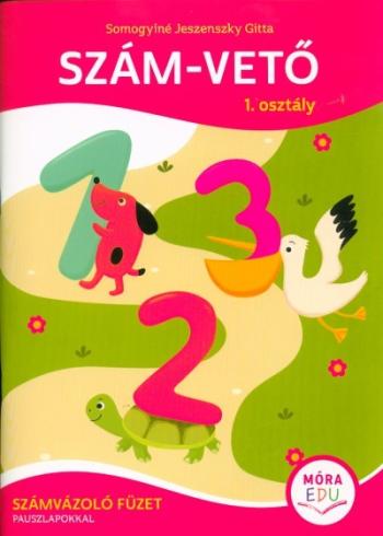 Szám-vető 1. osztály - Számvázoló füzet 1.Kép