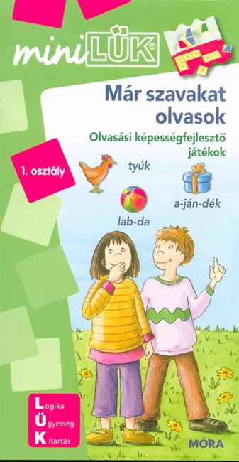 Már szavakat olvasok - Olvasási képességfejlesztő játékok /MiniLÜK
