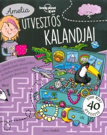 Amelia útvesztős kalandjai - Lonely Planet foglalkoztató könyv 1.Kép