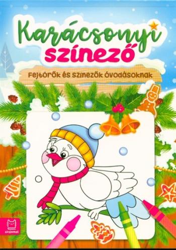 Karácsonyi színező /Fejtörők és színezők óvodásoknak §k 1.Kép