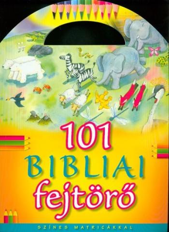 101 bibliai fejtörő - Színes matricákkal 1.Kép