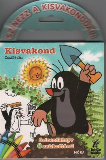 Színezz a kisvakonddal! /Színezőkönyv 6 zsírkrétával 1.Kép