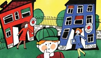 Iskolás leszek /Diafilm 1.Kép