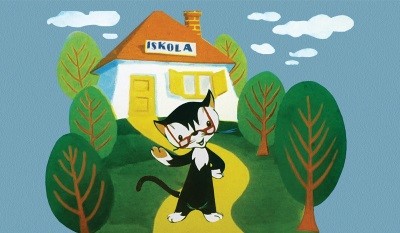 Sicc az iskolában /Diafilm